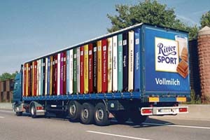 Library Truck Illusion